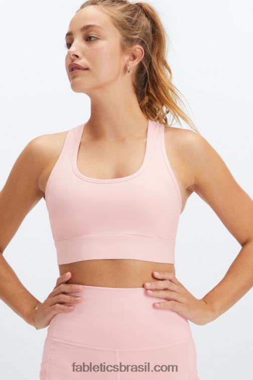 Fabletics orquídea rosa 420HR1758 sutiã esportivo de médio impacto em movimento 115 mulheres