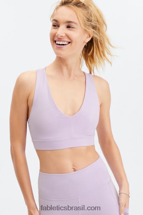Fabletics íris nebulosa 420HR1833 sutiã esportivo midi impacto médio para viagem 129 mulheres