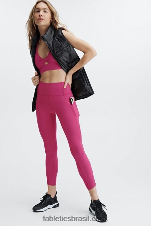 Fabletics sangria 420HR1716 sutiã esportivo oasis twist 108 mulheres
