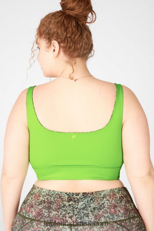 Fabletics terroso/verde cítrico 420HR1907 sutiã reversível harlyn mulheres