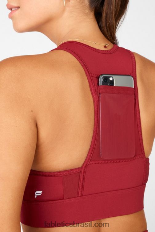 Fabletics tijolo 420HR1770 sutiã esportivo de médio impacto em movimento 117 mulheres