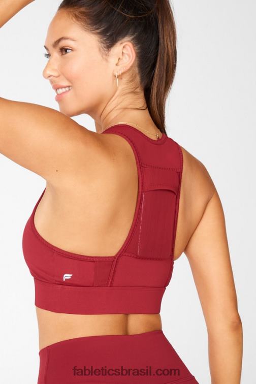 Fabletics tijolo 420HR1770 sutiã esportivo de médio impacto em movimento 117 mulheres