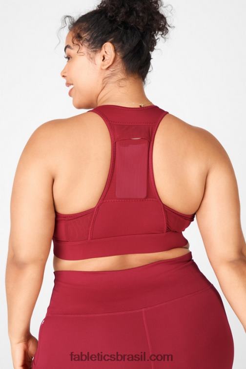 Fabletics tijolo 420HR1771 sutiã esportivo de médio impacto em movimento 118 mulheres