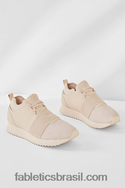 Fabletics blush nude 420HR2964 sapatilha de malha combinada mulheres