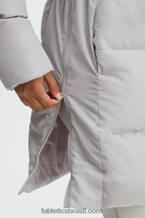 Fabletics cinzas 420HR2806 casaco puffer de tempestade ii mulheres