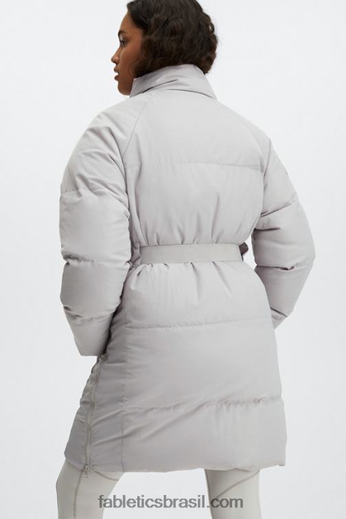 Fabletics cinzas 420HR2806 casaco puffer de tempestade ii mulheres