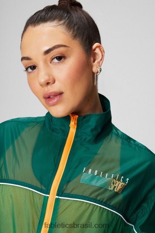 Fabletics esporte cipreste profundo/multi/ombre 420HR2757 jaqueta de tecido payton mulheres