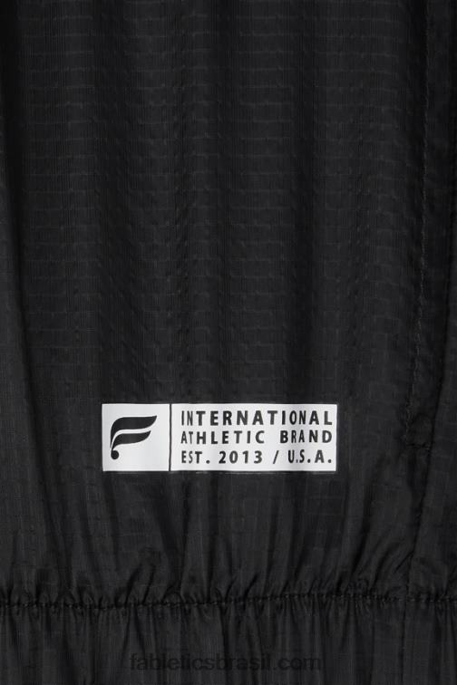 Fabletics esporte preto/ombre 420HR2758 jaqueta de tecido payton mulheres