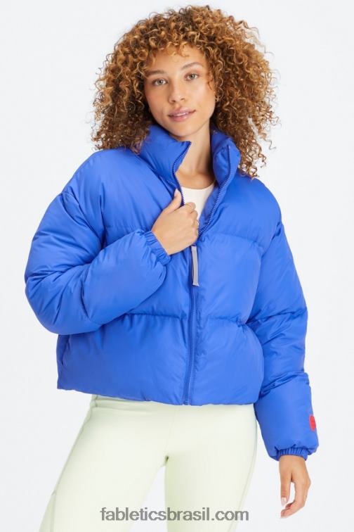 Fabletics logotipo da piscina/cereja elétrica 420HR2775 vagabundo baiacu cortado mulheres