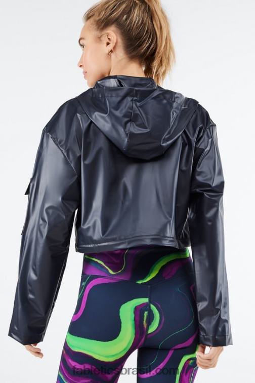 Fabletics marinha profunda 420HR2802 jaqueta conversível Kenna mulheres