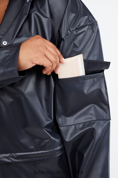 Fabletics marinha profunda 420HR2803 jaqueta conversível Kenna mulheres