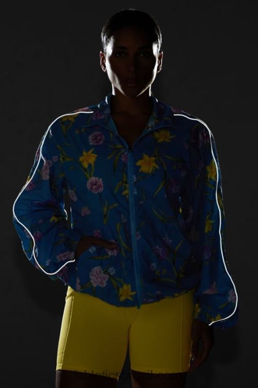 Fabletics sonho de narciso grande/prata reflexiva 420HR2737 blusão peso mosca superdimensionado mulheres