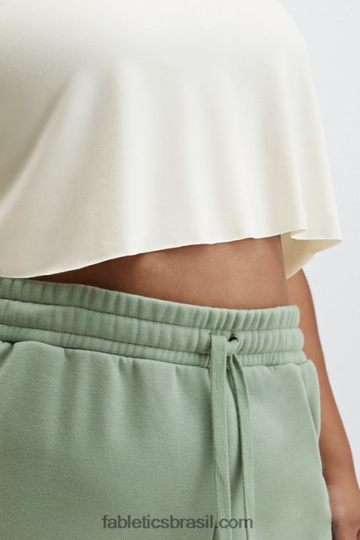 Fabletics Braco suave 420HR1956 camiseta de manga curta ultracropped dry-flex mulheres