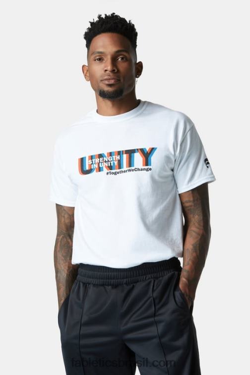 Fabletics branco/unidade 420HR2078 camiseta força na unidade mulheres