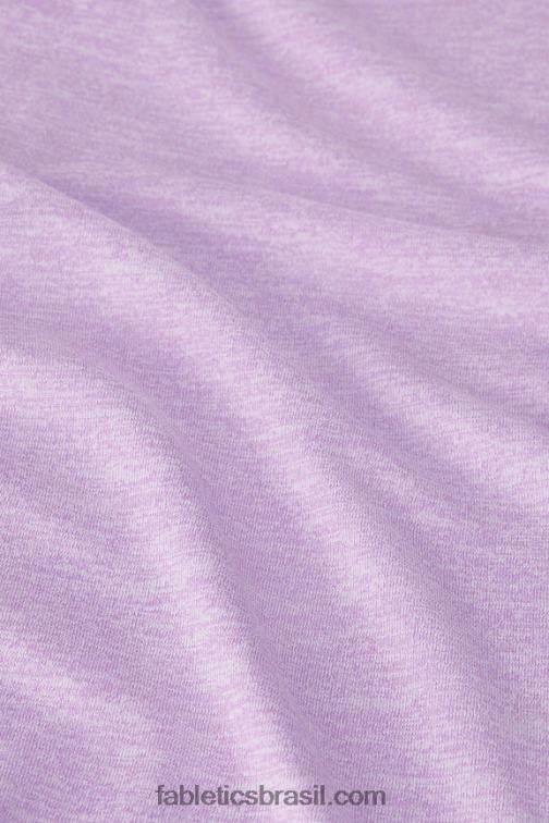 Fabletics caverna de cristal urze 420HR1968 camiseta de manga curta cortada dry-flex mulheres
