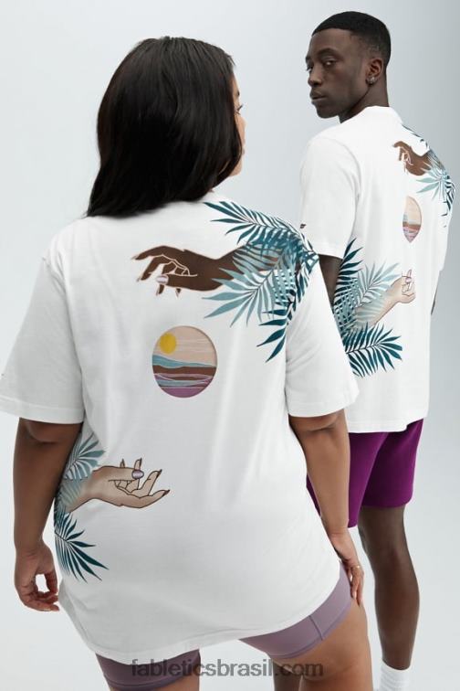 Fabletics dançarina da nuvem 420HR2074 camiseta unissex parentes mulheres