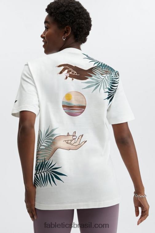 Fabletics dançarina da nuvem 420HR2074 camiseta unissex parentes mulheres