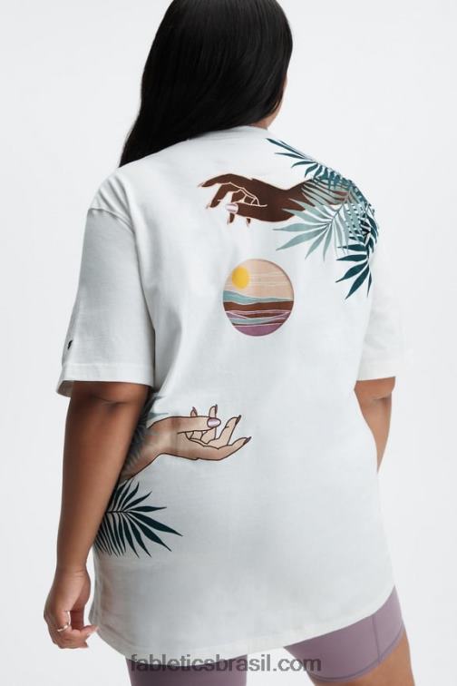 Fabletics dançarina da nuvem 420HR2074 camiseta unissex parentes mulheres