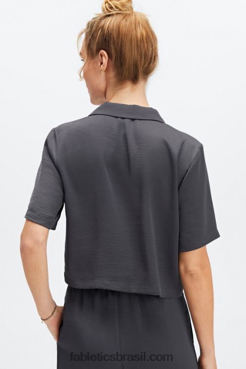 Fabletics estanho 420HR2032 botão de dormir para baixo mulheres
