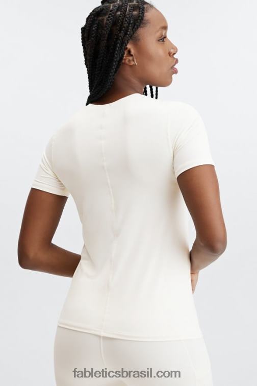 Fabletics garça 420HR1984 phoenix lite blusa de manga curta mulheres