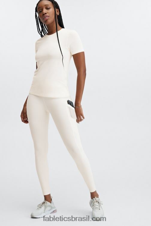 Fabletics garça 420HR1984 phoenix lite blusa de manga curta mulheres