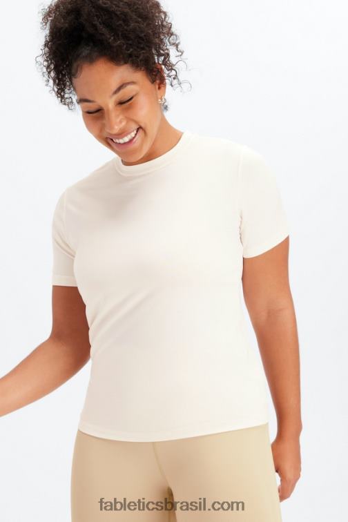Fabletics garça 420HR2016 tee flexível seco mulheres