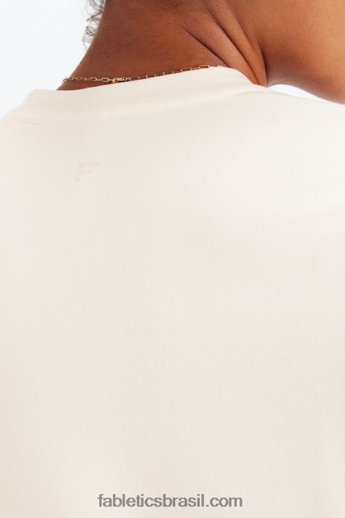 Fabletics garça 420HR2016 tee flexível seco mulheres
