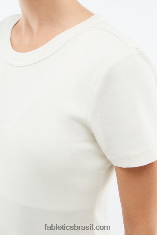 Fabletics linho 420HR2068 t-shirt de manga curta tinsley mulheres