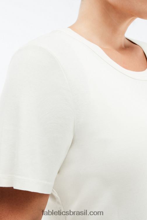 Fabletics linho 420HR2069 t-shirt de manga curta tinsley mulheres