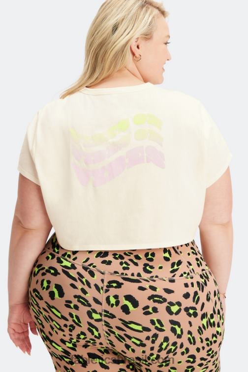 Fabletics mascarpone 420HR2036 camiseta baby crop mulheres