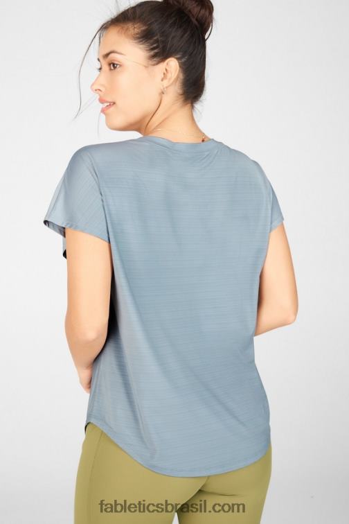 Fabletics nuvem de chuva 420HR2094 camiseta ecológica mulheres