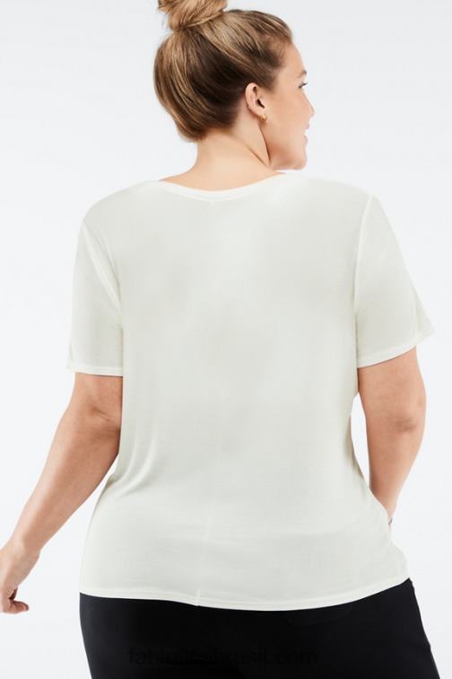 Fabletics presa 420HR2101 camiseta manga curta jess mulheres