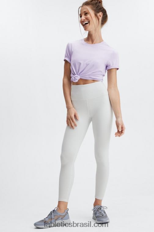 Fabletics íris nebulosa 420HR1983 phoenix lite blusa de manga curta mulheres