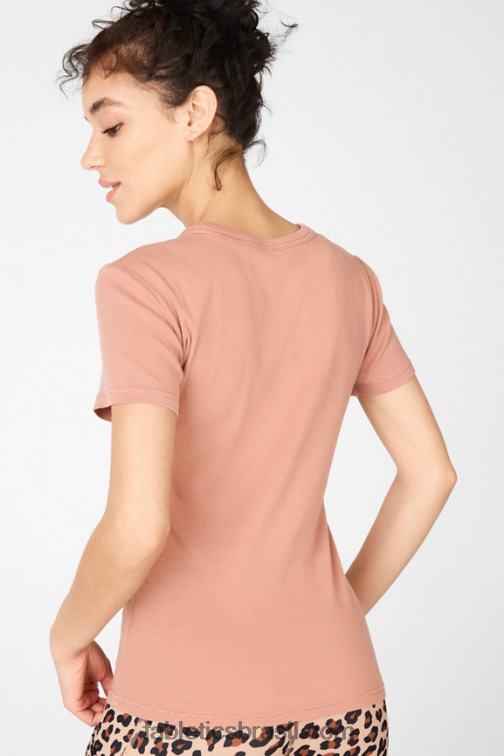Fabletics árvore cortada 420HR2065 t-shirt de manga curta tinsley mulheres
