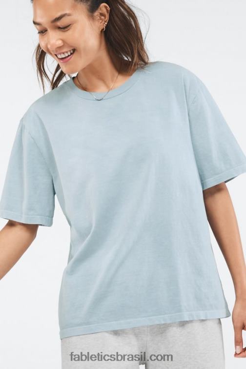 Fabletics verdadeira luz índigo 420HR2085 camiseta namorado mulheres