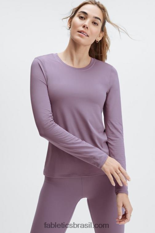 Fabletics cardo 420HR2613 phoenix lite blusa manga longa mulheres