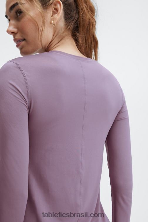 Fabletics cardo 420HR2613 phoenix lite blusa manga longa mulheres