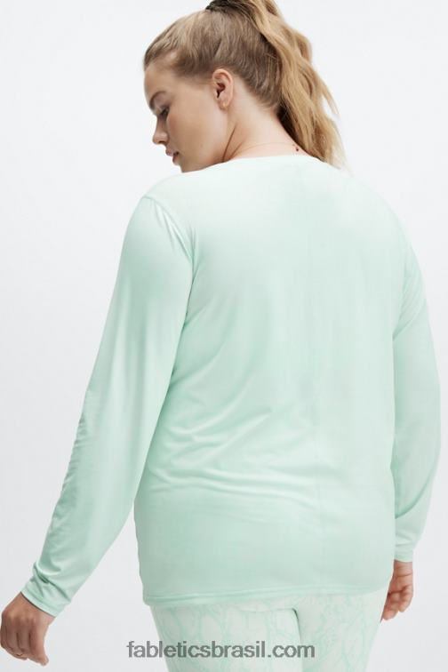 Fabletics cubo de gelo 420HR2620 phoenix lite blusa manga longa mulheres
