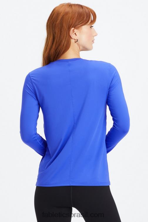 Fabletics piscina 420HR2615 phoenix lite blusa manga longa mulheres
