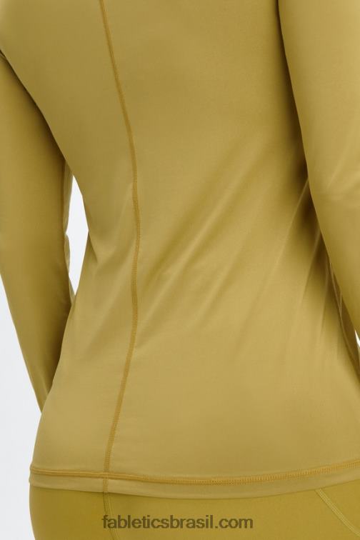 Fabletics tomilho 420HR2617 phoenix lite blusa manga longa mulheres