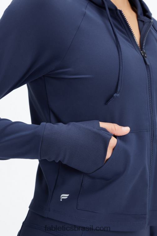Fabletics abismo 420HR2447 moletom com capuz oásis mulheres