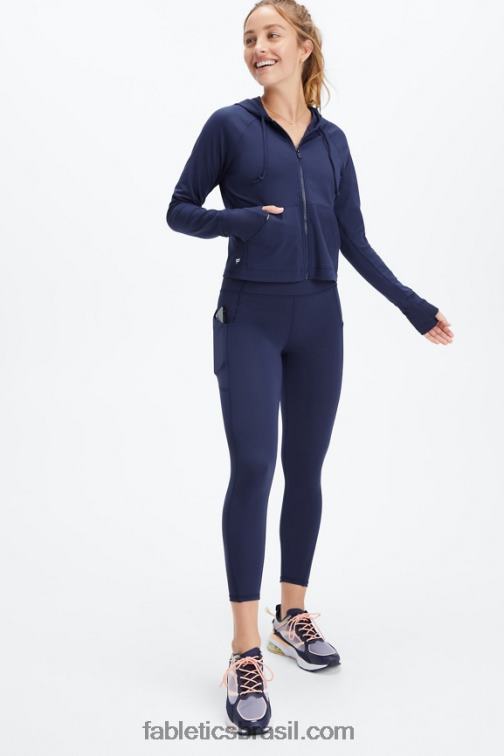 Fabletics abismo 420HR2447 moletom com capuz oásis mulheres
