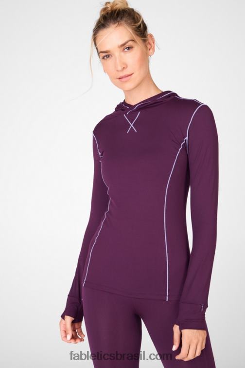 Fabletics ameixa perfeita/violetta 420HR2471 moletom corrida fênix mulheres