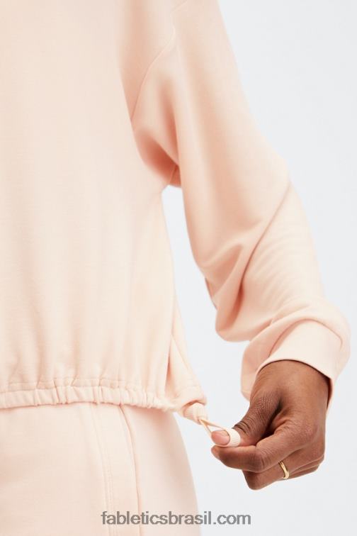 Fabletics areia 420HR2429 pulôver de luxo mulheres