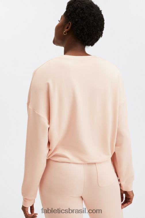 Fabletics areia 420HR2429 pulôver de luxo mulheres