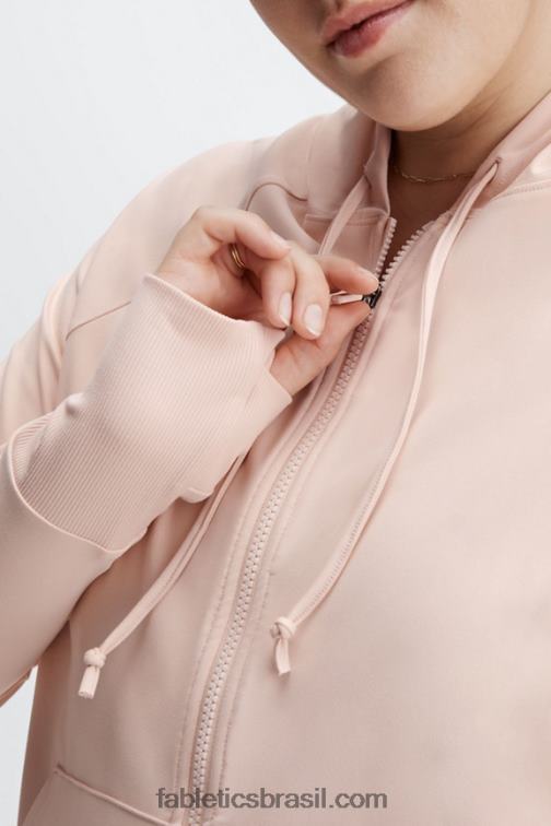 Fabletics areia 420HR2453 moletom com capuz oásis mulheres