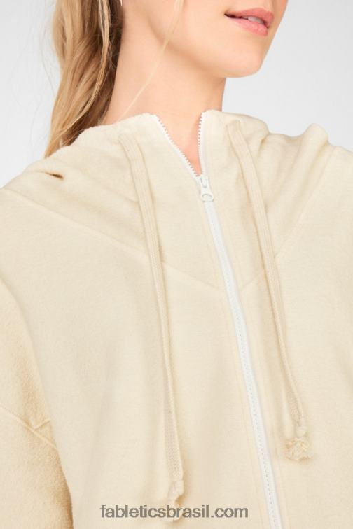Fabletics aveia 420HR2700 moletom oversized ecologicamente correto mulheres