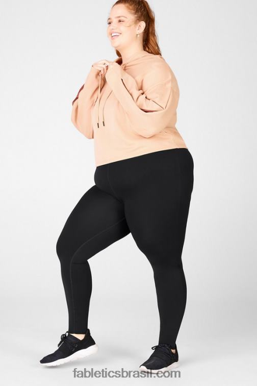 Fabletics bronze claro/terra 420HR2558 moletom com capuz audrey mulheres