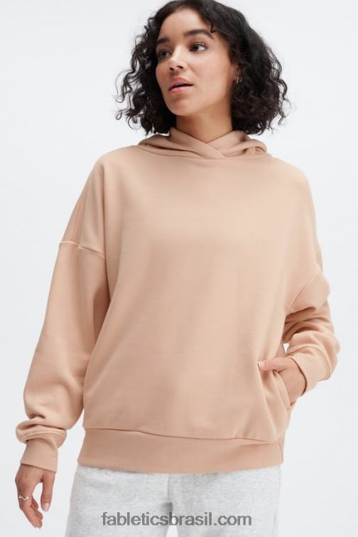 Fabletics carvalho 420HR2518 moletom eco go-to pocket mulheres
