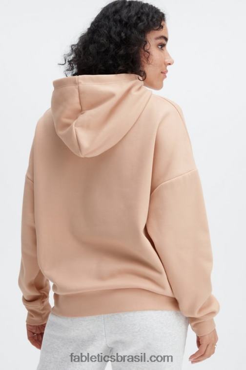 Fabletics carvalho 420HR2518 moletom eco go-to pocket mulheres